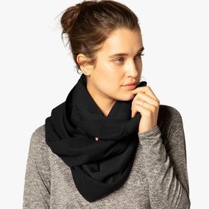 Beyond Yoga Infinity Scarf with zippered pocket